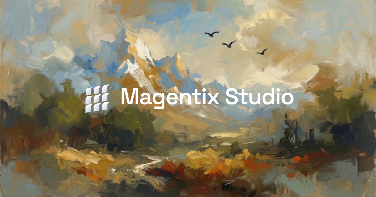Magentix Studio website preview